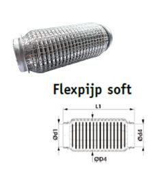 Flexibel-deel-Softflex-45,5-45-mm-/-100-mm